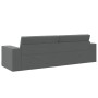 Sofá Cama de Suelo 2-en-1 Gris Oscuro 245x150x60.5 cm Tela von , Sofas - Ref: Foro24-4106716, Preis: 284,51 €, Rabatt: %