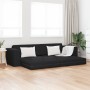 Sofá Cama de Suelo 2 en 1 Negro 245x150x60.5 cm Tela von , Sofas - Ref: Foro24-4106717, Preis: 284,51 €, Rabatt: %