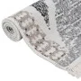 Black and gray cotton rug 160x230 cm by vidaXL, Rugs - Ref: Foro24-340091, Price: 53,57 €, Discount: %