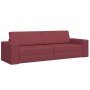 Sofá Cama 2-en-1 Borgoña 245x150x60.5 cm Tela | Foro24.es | Tu tienda online para hogar, jardín y más Foro24.es