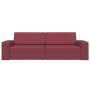 Sofá Cama 2-en-1 Borgoña 245x150x60.5 cm Tela | Foro24.es | Tu tienda online para hogar, jardín y más Foro24.es