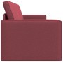 Sofá Cama 2-en-1 Borgoña 245x150x60.5 cm Tela | Foro24.es | Tu tienda online para hogar, jardín y más Foro24.es
