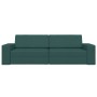 Sofá cama 2 en 1 Verde oscuro 245x150x60.5 cm de tela von , Sofas - Ref: Foro24-4106719, Preis: 284,51 €, Rabatt: %