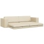 Sofá cama de suelo 2 en 1 Crema 245x150x60.5 cm Tela by , Sofas - Ref: Foro24-4106721, Price: 284,51 €, Discount: %