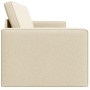 Sofá cama de suelo 2 en 1 Crema 245x150x60.5 cm Tela by , Sofas - Ref: Foro24-4106721, Price: 284,51 €, Discount: %