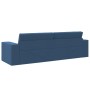 Sofá Cama de Piso 2-en-1 Azul 245x150x60.5 cm Tela von , Sofas - Ref: Foro24-4106722, Preis: 287,76 €, Rabatt: %