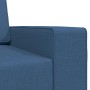 Sofá Cama de Piso 2-en-1 Azul 245x150x60.5 cm Tela von , Sofas - Ref: Foro24-4106722, Preis: 287,76 €, Rabatt: %