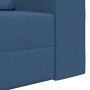 Sofá Cama de Piso 2-en-1 Azul 245x150x60.5 cm Tela von , Sofas - Ref: Foro24-4106722, Preis: 287,76 €, Rabatt: %