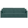 Sofá Cama 2 en 1 Verde Oscuro 213x144x60 cm de Terciopelo | Foro24.es | Tu tienda online para hogar, jardín y más Foro24.es