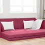 Sofá Cama 2 en 1 Rojo Vino 213x144x60 cm Terciopelo by , Sofas - Ref: Foro24-4106729, Price: 276,96 €, Discount: %