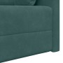 Sofá Cama 2 en 1 Verde Oscuro 213x144x60 cm de Terciopelo | Foro24.es | Tu tienda online para hogar, jardín y más Foro24.es