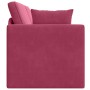 Sofá Cama 2 en 1 Rojo Vino 213x144x60 cm Terciopelo by , Sofas - Ref: Foro24-4106729, Price: 276,96 €, Discount: %