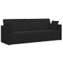 Sofá Cama 2 en 1 Negro 213x144x60 cm de Terciopelo by , Sofas - Ref: Foro24-4106730, Price: 276,96 €, Discount: %