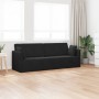 Sofá Cama 2 en 1 Negro 213x144x60 cm de Terciopelo by , Sofas - Ref: Foro24-4106730, Price: 276,96 €, Discount: %