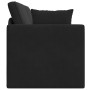 Sofá Cama 2 en 1 Negro 213x144x60 cm de Terciopelo by , Sofas - Ref: Foro24-4106730, Price: 276,96 €, Discount: %