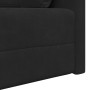 Sofá Cama 2 en 1 Negro 213x144x60 cm de Terciopelo by , Sofas - Ref: Foro24-4106730, Price: 276,96 €, Discount: %