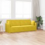 Sofá Cama 2-en-1 Amarillo 213x144x60 cm Terciopelo | Foro24.es | Tu tienda online para hogar, jardín y más Foro24.es