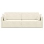 Sofá Cama 2 en 1 Crema 213x144x60 cm Terciopelo von , Sofas - Ref: Foro24-4106732, Preis: 281,99 €, Rabatt: %