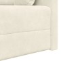 Sofá Cama 2 en 1 Crema 213x144x60 cm Terciopelo von , Sofas - Ref: Foro24-4106732, Preis: 281,99 €, Rabatt: %