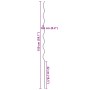 Soportes de plantas en espiral 5 pcs 150 cm Acero by , Trellises and plant supports - Ref: Foro24-4107060, Price: 16,31 €, Di...