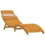 Juego de Tumbona de 3 Piezas con Mesa Lateral de Madera Maciza de Acacia | Foro24.es | Tu tienda online para hogar, jardín y más Foro24.es