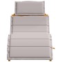 Tumbonas con cojines 2 pcs color taupe, de madera maciza de acacia by , Loungers - Ref: Foro24-4107098, Price: 260,13 €, Disc...