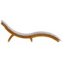 Tumbonas con cojines 2 pcs color taupe, de madera maciza de acacia by , Loungers - Ref: Foro24-4107098, Price: 260,13 €, Disc...