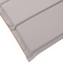 Tumbonas con cojines 2 pcs color taupe, de madera maciza de acacia by , Loungers - Ref: Foro24-4107098, Price: 260,13 €, Disc...