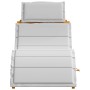 Tumbonas con Cojines 2 pcs Gris Claro Madera Maciza de Acacia by , Loungers - Ref: Foro24-4107100, Price: 259,40 €, Discount: %