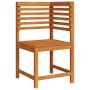 Silla de Jardín Esquinera de Madera Sólida de Acacia von , Modulare Sofas für den Außenbereich - Ref: Foro24-4107157, Preis: ...