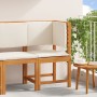 Sillón Esquinero de Jardín con Cojines de Madera Maciza de Acacia von , Modulare Sofas für den Außenbereich - Ref: Foro24-410...