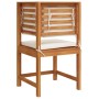 Sillón Esquinero de Jardín con Cojines de Madera Maciza de Acacia von , Modulare Sofas für den Außenbereich - Ref: Foro24-410...