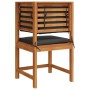 Silla de Jardín Esquinera con Cojines de Madera Sólida de Acacia by , Modular outdoor sofas - Ref: Foro24-4107159, Price: 94,...