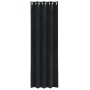 Cortinas opacas con ojales 2 piezas de terciopelo negro by , Curtains and curtains - Ref: Foro24-4107166, Price: 36,64 €, Dis...