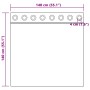 Cortinas Opacas con Ojales 2 pcs Crema Terciopelo by , Curtains and curtains - Ref: Foro24-4107178, Price: 28,50 €, Discount: %
