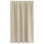 Cortinas Opacas  con Cinta Superior 2 pcs de Terciopelo Crema | Foro24.es | Tu tienda online para hogar, jardín y más Foro24.es