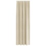 Cortinas blackout de con cinta superior 2 pcs terciopelo crema by , Curtains and curtains - Ref: Foro24-4107187, Price: 36,77...