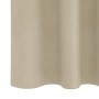 Cortinas blackout de con cinta superior 2 pcs terciopelo crema by , Curtains and curtains - Ref: Foro24-4107187, Price: 36,77...