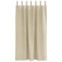 Cortinas Opacas  con Lazos 2 pcs de Terciopelo Crema | Foro24.es | Tu tienda online para hogar, jardín y más Foro24.es