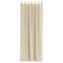 Cortinas Opacas  con Lazos de Sujeción 2 pcs Crema de Terciopelo | Foro24.es | Tu tienda online para hogar, jardín y más Foro24.es