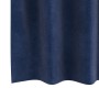 Cortinas opacas  con ojales 2 pcs de terciopelo azul oscuro | Foro24.es | Tu tienda online para hogar, jardín y más Foro24.es