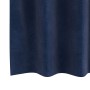 Cortinas Opacas  con Ojetes 2 pcs de Terciopelo Azul Oscuro | Foro24.es | Tu tienda online para hogar, jardín y más Foro24.es