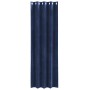 Cortinas opacas  con ojales 2 piezas de terciopelo azul oscuro | Foro24.es | Tu tienda online para hogar, jardín y más Foro24.es