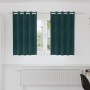 Cortinas Opacas  con Ojales 2 pcs Verde Oscuro de Terciopelo | Foro24.es | Tu tienda online para hogar, jardín y más Foro24.es