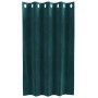 Cortinas Opacas  con Ojales 2 pcs Verde Oscuro de Terciopelo | Foro24.es | Tu tienda online para hogar, jardín y más Foro24.es