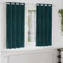 Cortinas Blackout con Ojales 2 pcs Verde Oscuro Terciopelo by , Curtains and curtains - Ref: Foro24-4107209, Price: 30,79 €, ...