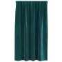 Cortinas Opacas  con cinta superior 2 pcs Verde Oscuro Terciopelo | Foro24.es | Tu tienda online para hogar, jardín y más Foro24.es