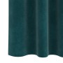 Cortinas Opacas con cinta en la parte superior, 2 piezas, Verde Oscuro, Terciopelo von , Vorhänge und Gardinen - Ref: Foro24-...