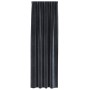 Cortinas Blackout  con cintas superiores 2 pcs de terciopelo gris oscuro | Foro24.es | Tu tienda online para hogar, jardín y más Foro24.es