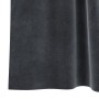 Cortinas Blackout  con lazos de colgar 2 pcs Gris oscuro terciopelo | Foro24.es | Tu tienda online para hogar, jardín y más Foro24.es